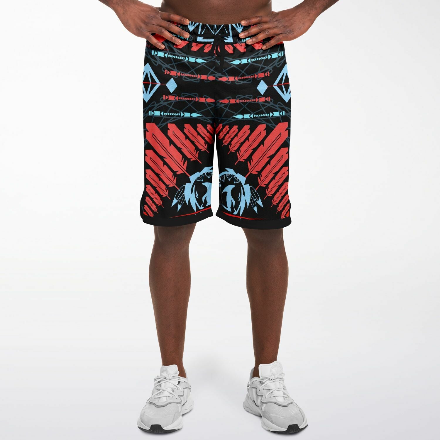 $NiieihiiNookei Basketball Short Rib - AOP