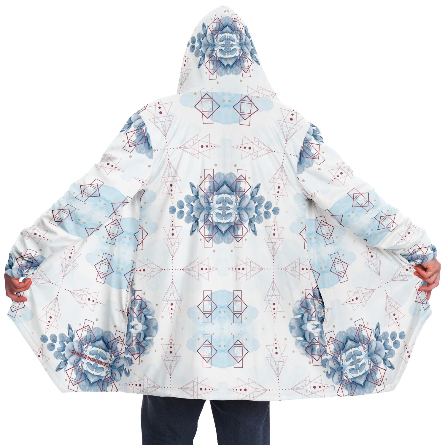 $NiieihiiNookei Microfleece Cloak - AOP