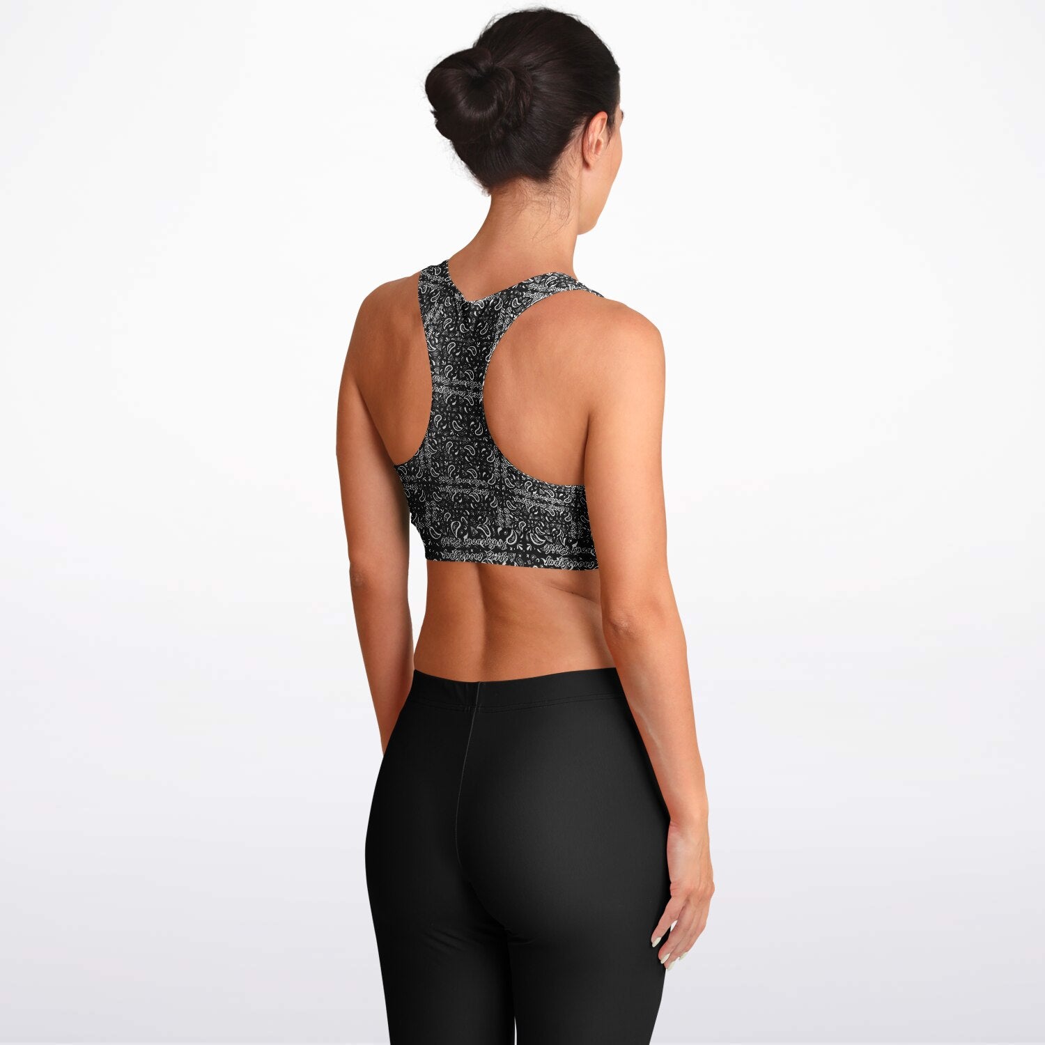 $NiieihiiNookei Padded Sports Bra - AOP