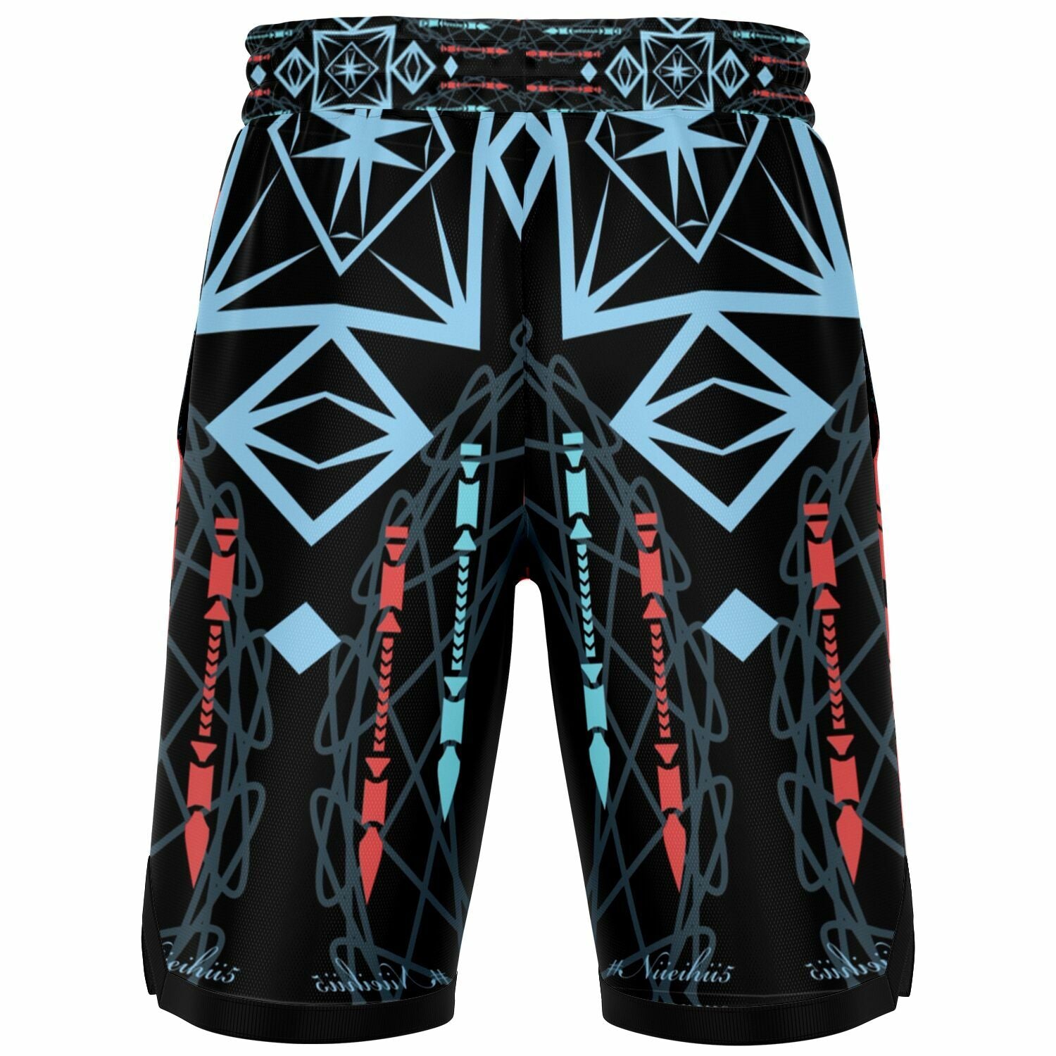 $NiieihiiNookei Basketball Short Rib - AOP