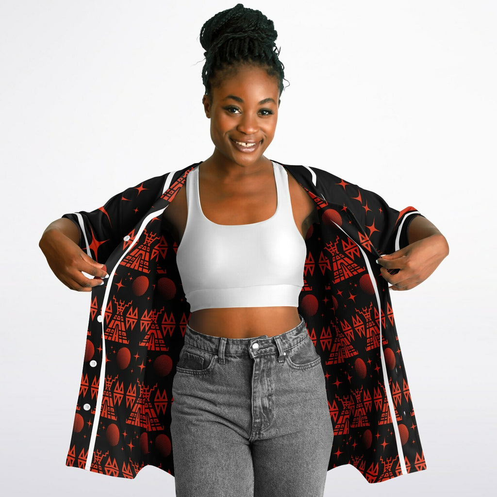 Reversible Baseball Jersey - AOP