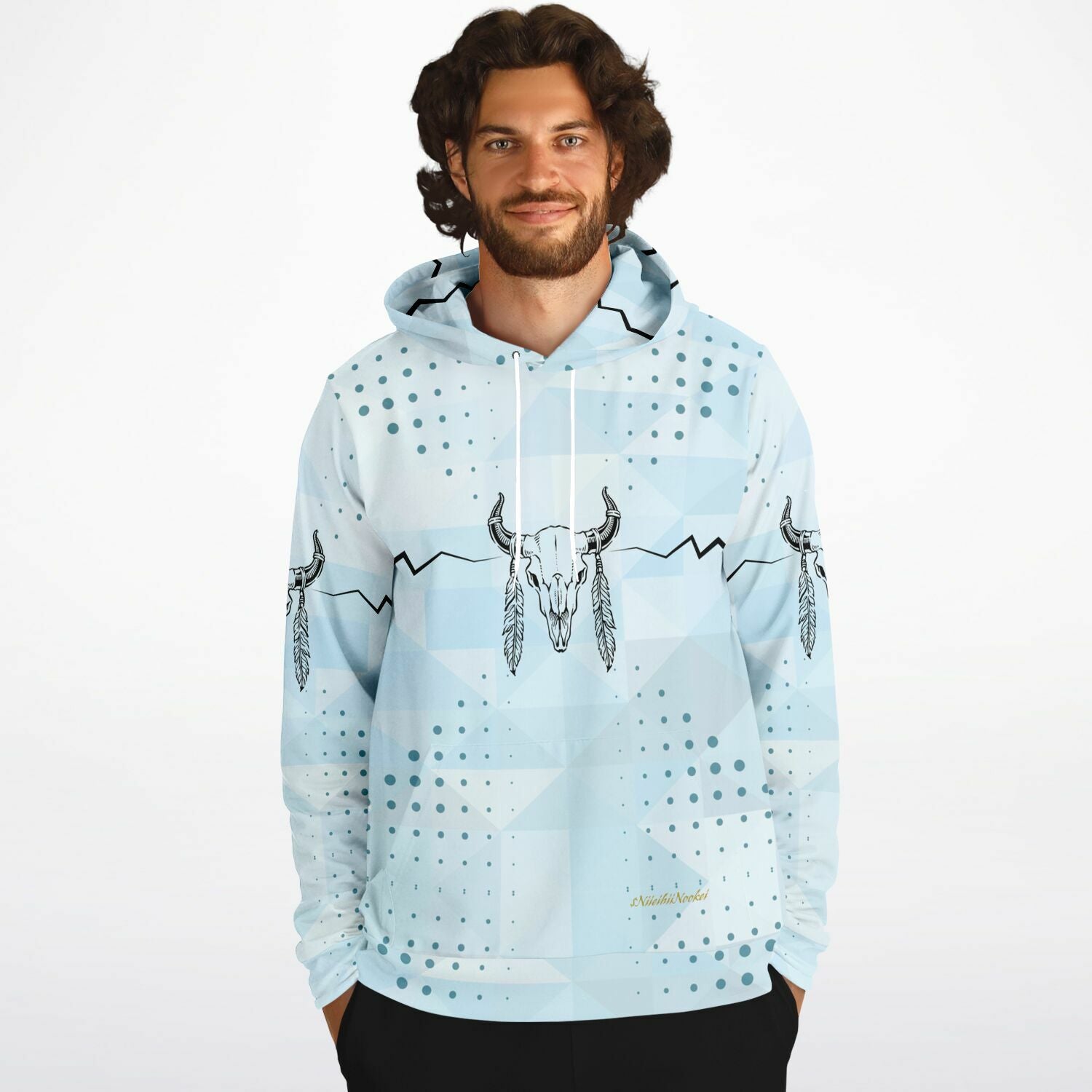 $NiieihiiNookei Athletic Hoodie - AOP