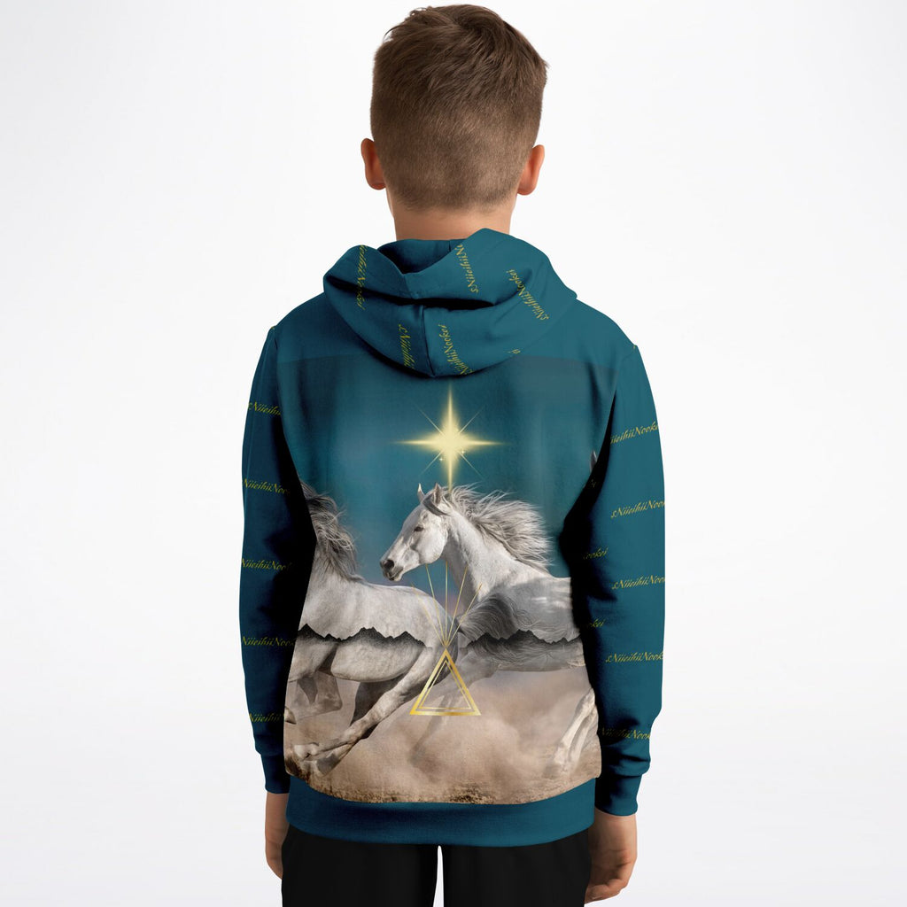 $NiieihiiNookei Fashion Kids Hoodie - AOP