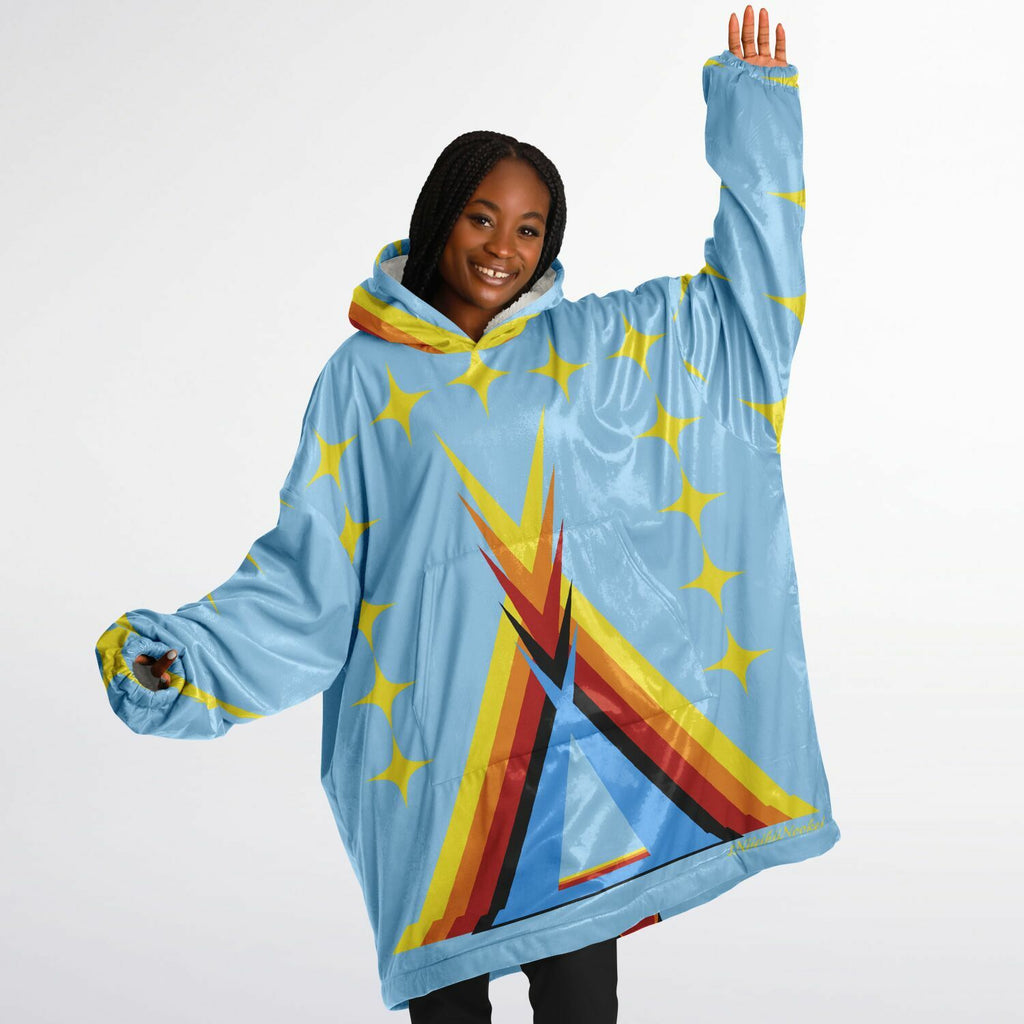 $NiieihiiNookei Snug Hoodie - AOP
