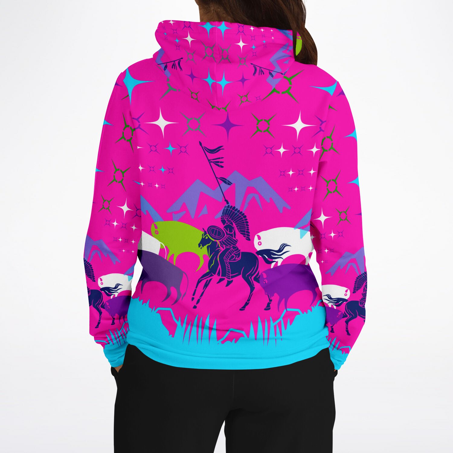 $NiieihiiNookei Athletic Hoodie - AOP