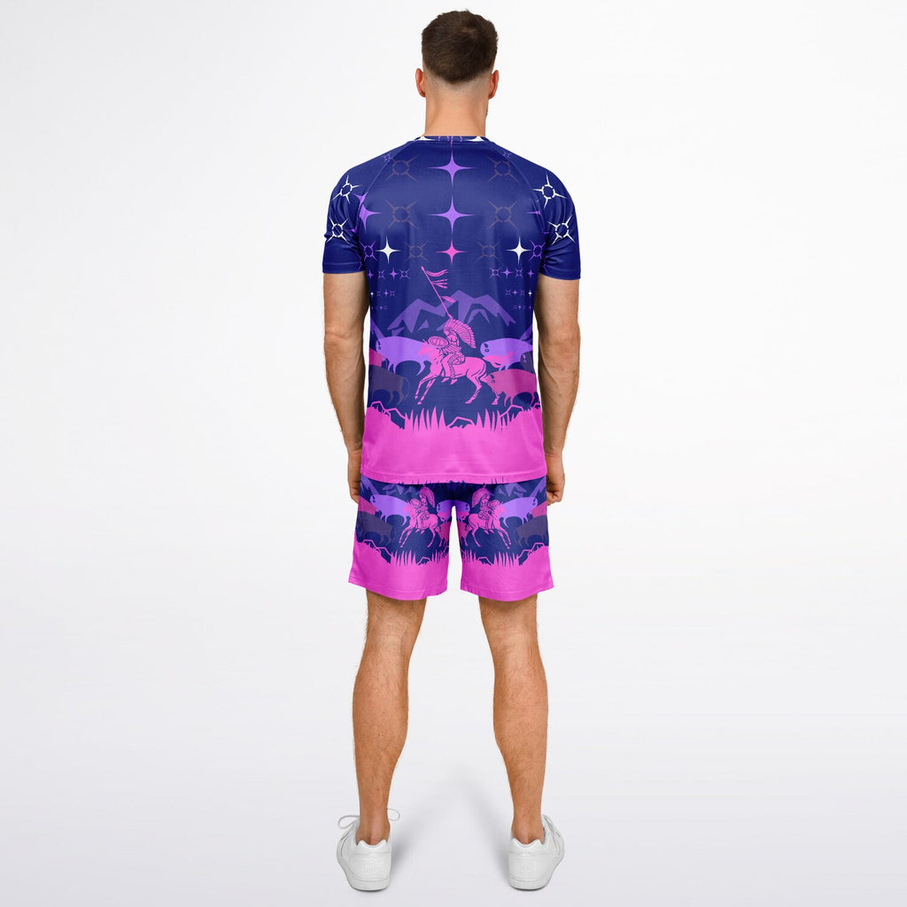 $NiieihiiNookei Men's athletic Set - AOP