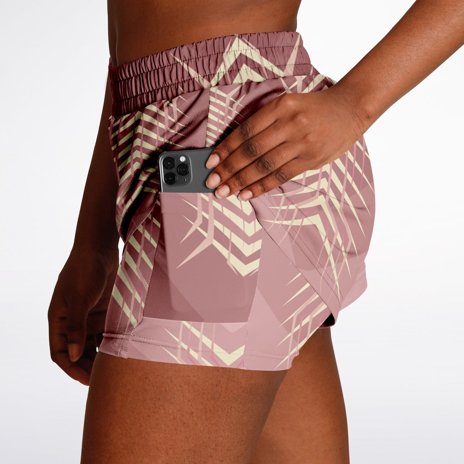 $NiieihiiNookei Women's 2-in-1 Shorts - AOP