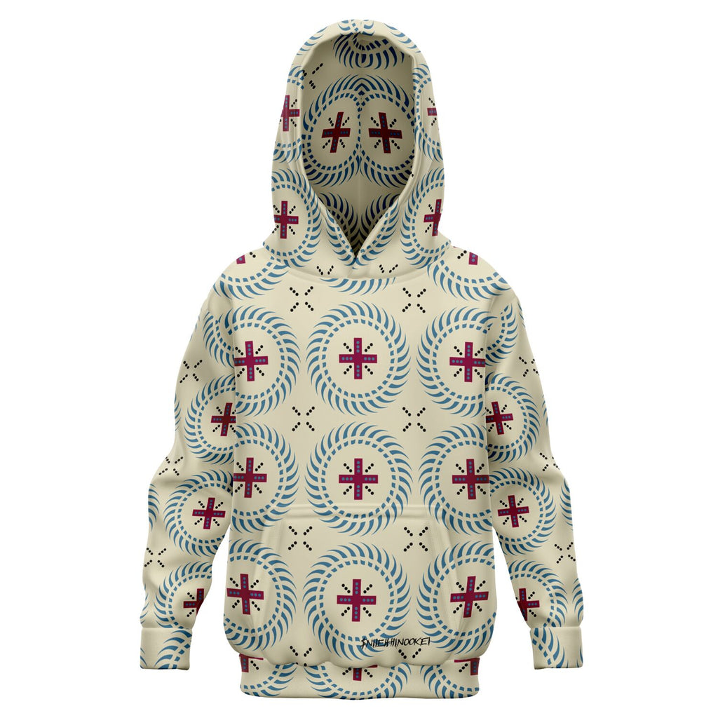 $NiieihiiNookei Athletic Kids Hoodie - AOP