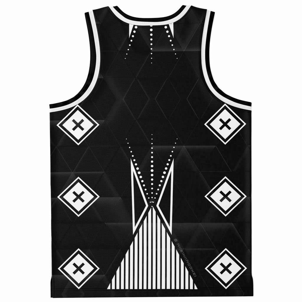 $NiieihiiNookei Basketball Jersey Rib - AOP