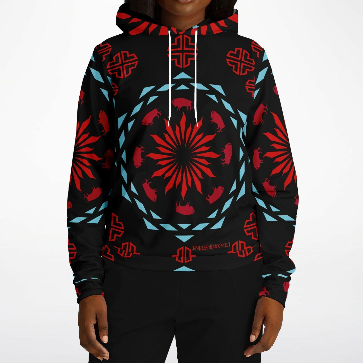 $NiieihiiNookei Athletic Hoodie - AOP