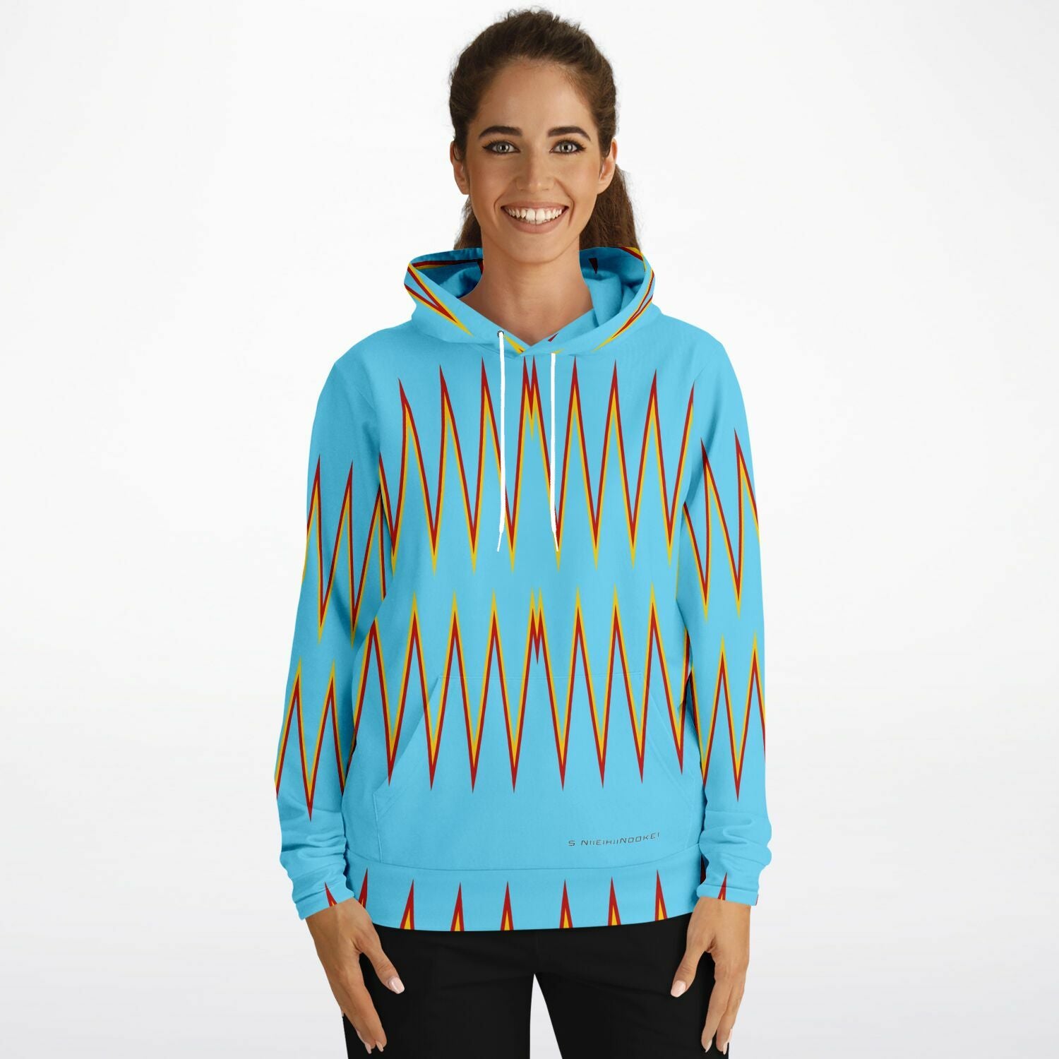 $NiieihiiNookei Athletic Hoodie - AOP