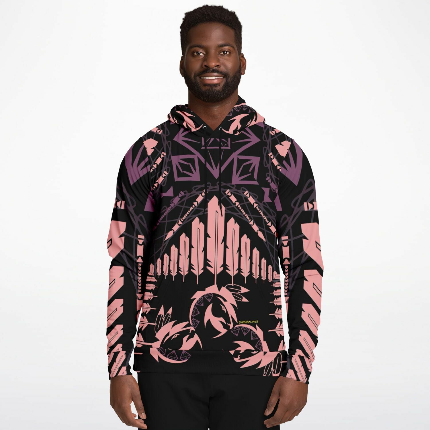 $NiieihiiNookei Athletic Hoodie - AOP
