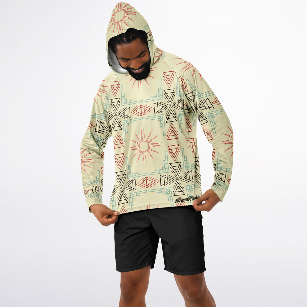 $NiieihiiNookei Hooded Performance Shirt - AOP