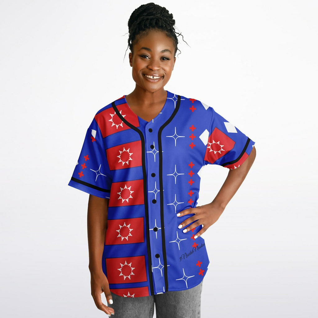 OST Flag design by $NiieihiiNookeiReversible Baseball Jersey - AOP
