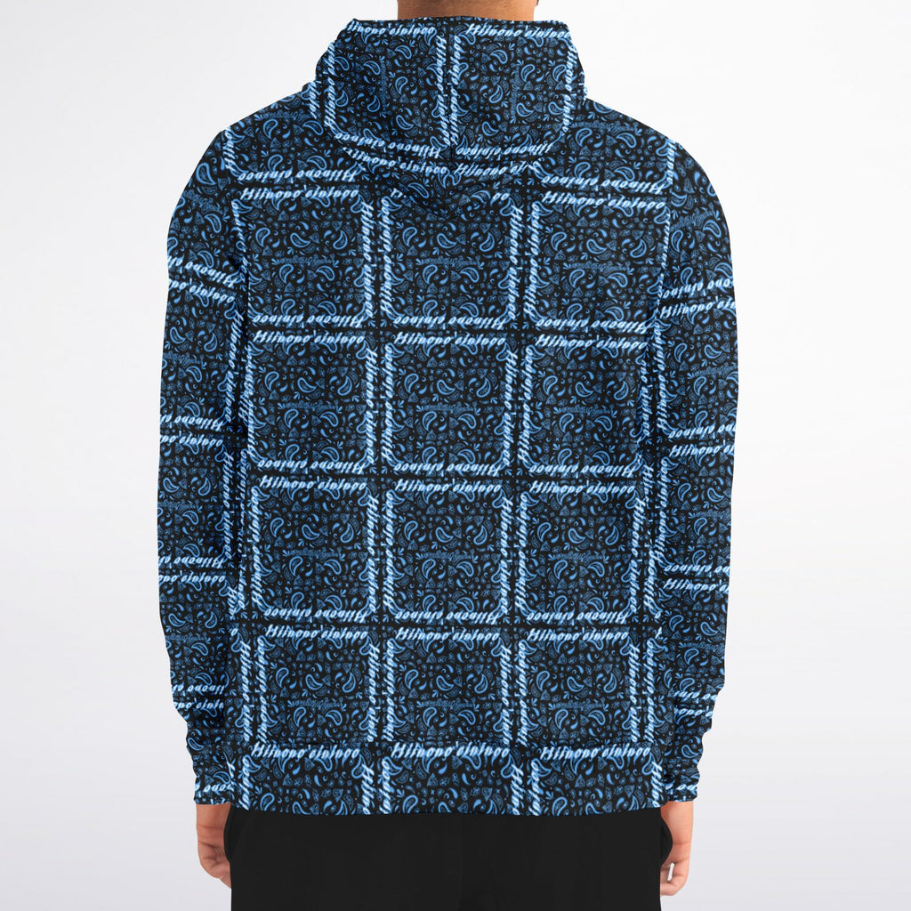 $NiieihiiNookei Athletic Zip-Up Hoodie - AOP