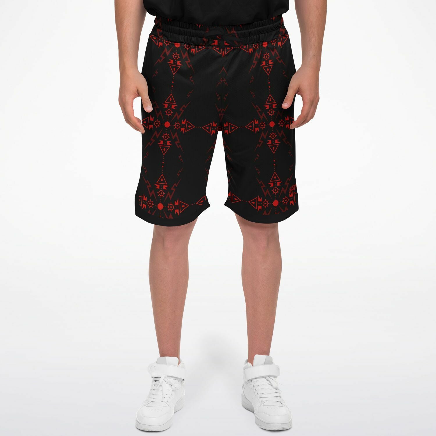 $NiieihiiNookei Basketball Short Rib - AOP