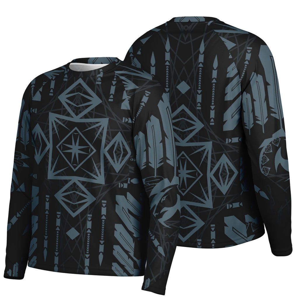 $NiieihiiNookei Men's Long Sleeve Performance Shirt - AOP