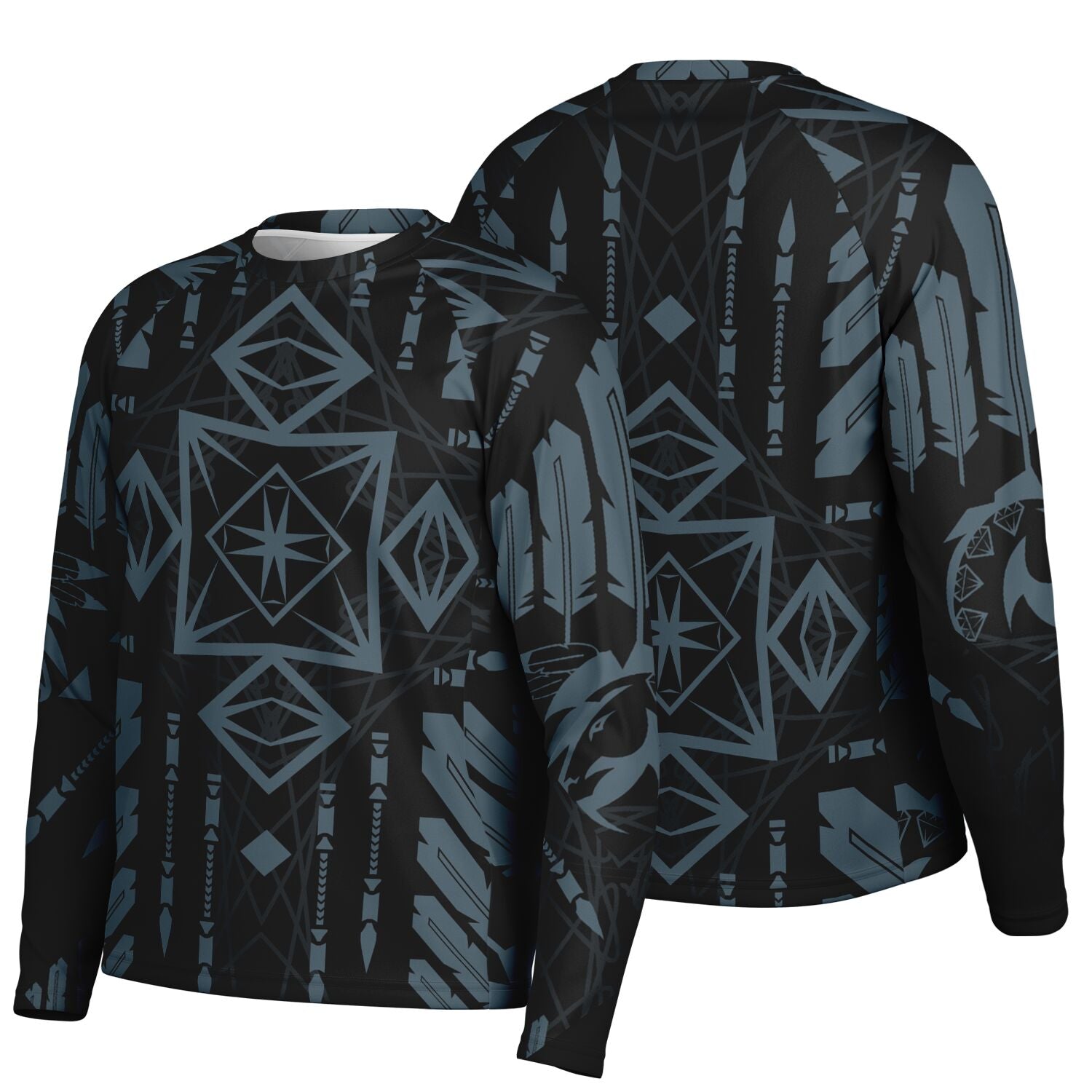 $NiieihiiNookei Men's Long Sleeve Performance Shirt - AOP