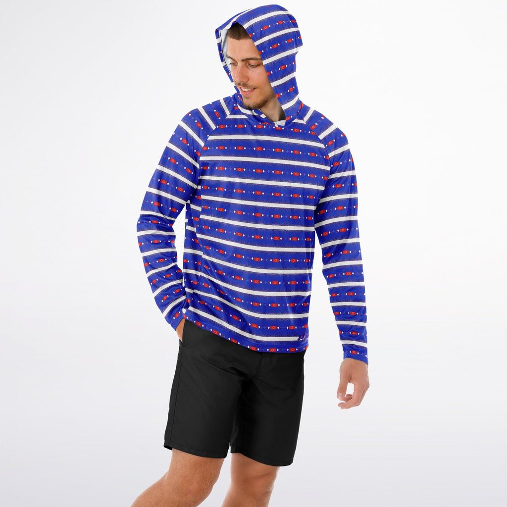 Oglala Sioux Tribe Hooded Performance Shirt - AOP