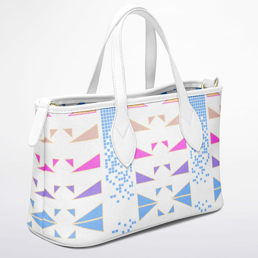 $NiieihiiNookei Leather Tote Bag - AOP