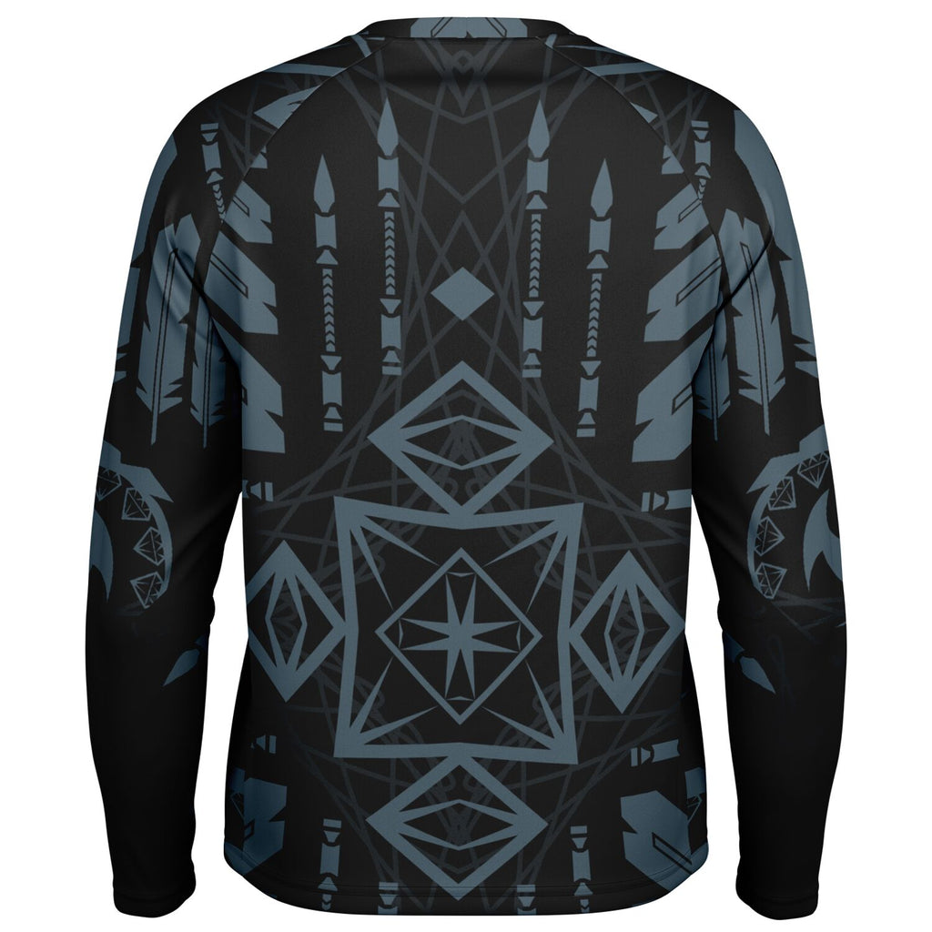 $NiieihiiNookei Men's Long Sleeve Performance Shirt - AOP