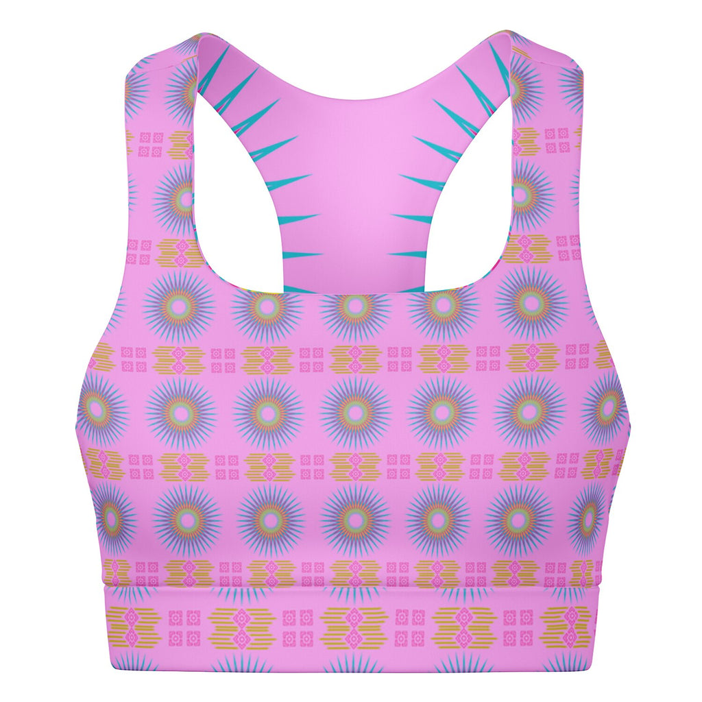 $NiieihiiNookei Padded Sports Bra - AOP