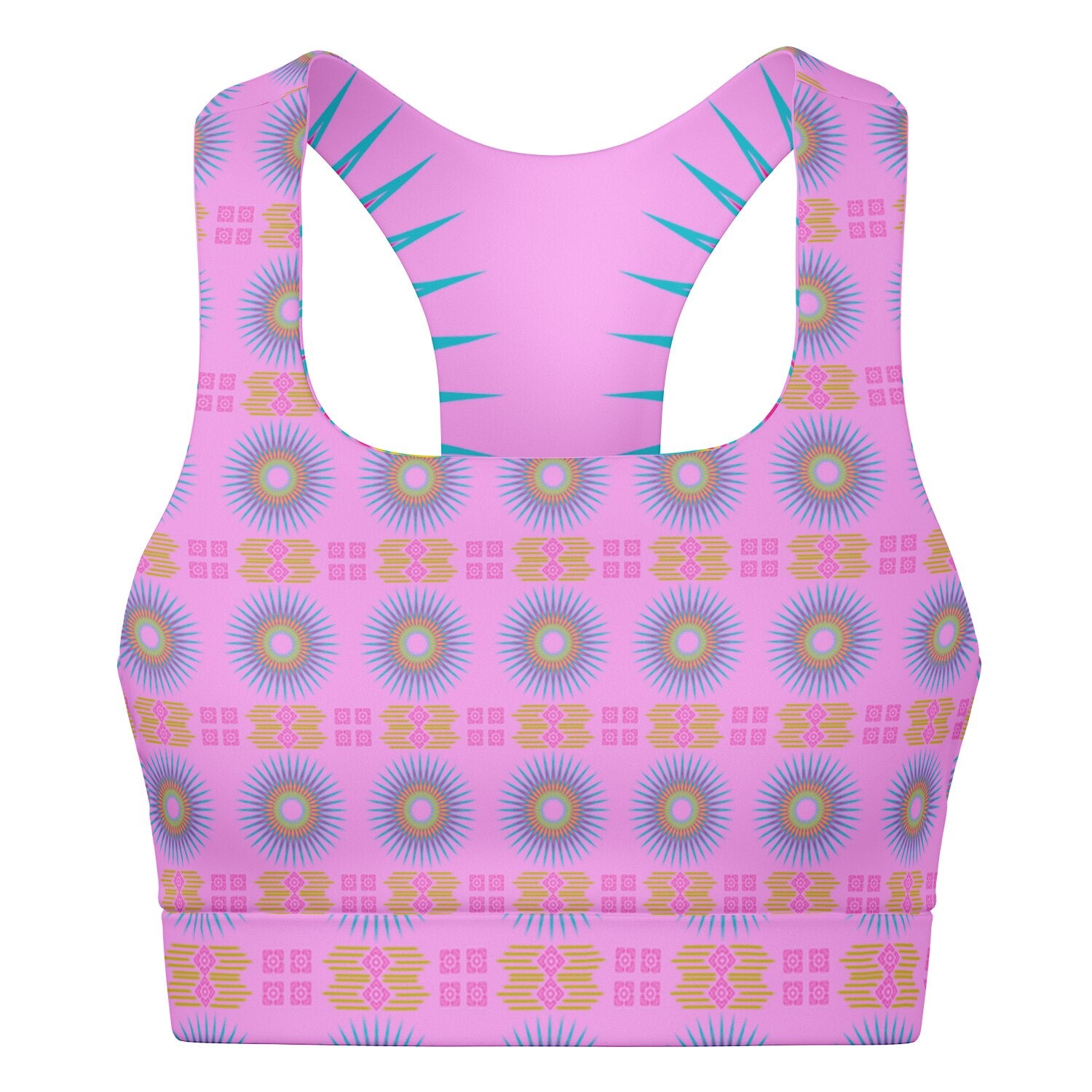 $NiieihiiNookei Padded Sports Bra - AOP