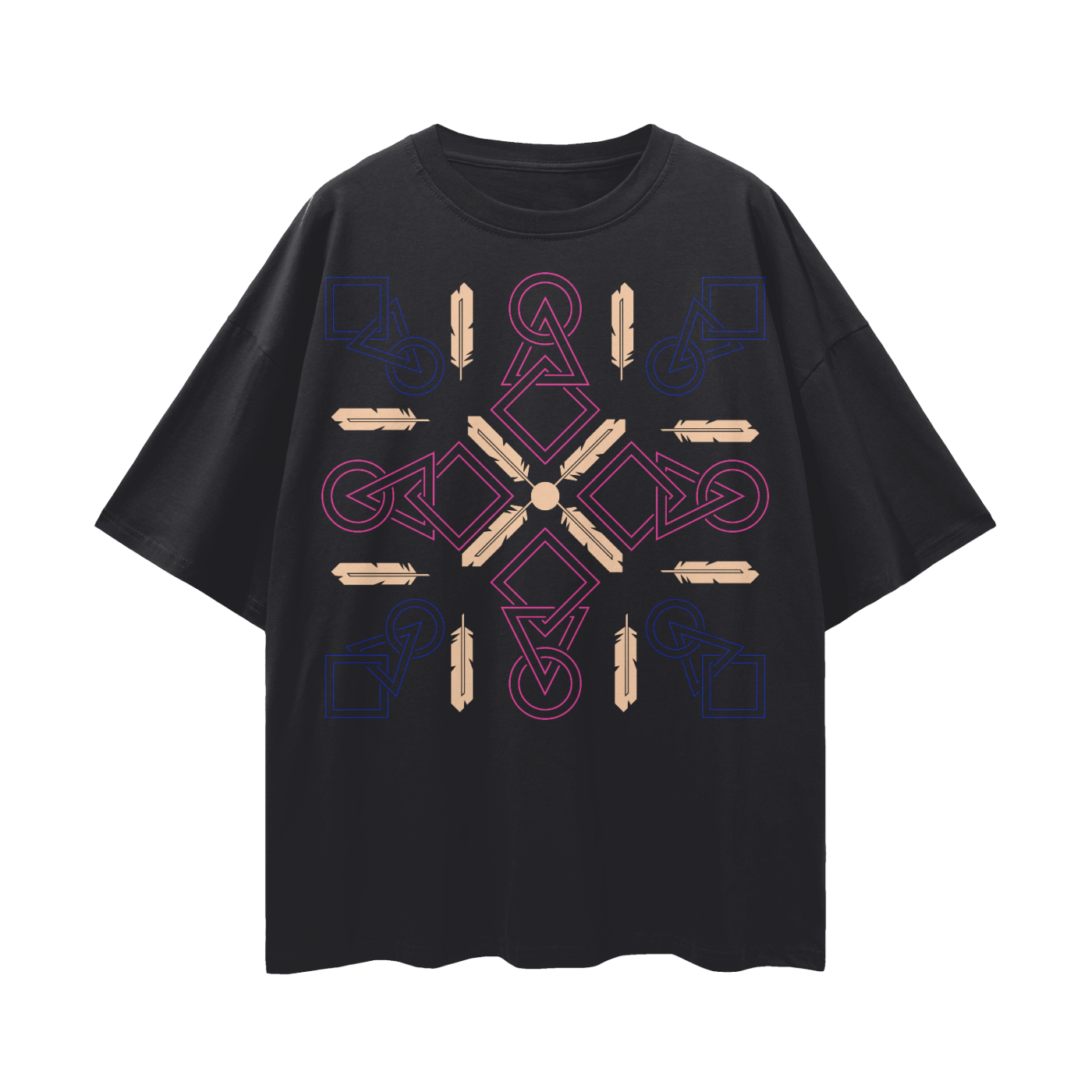 Streetwear Loose Drop Shoulder T-Shirt