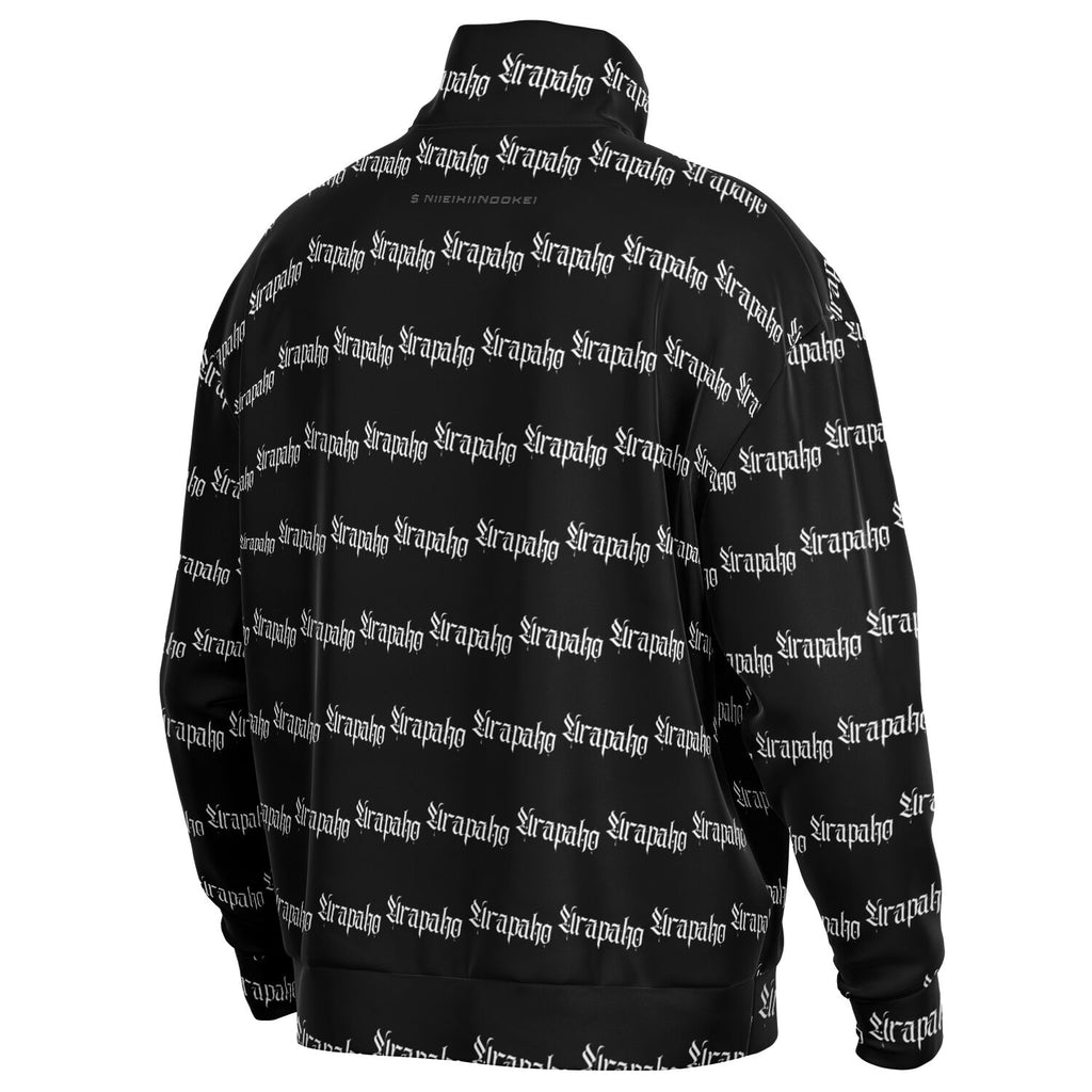$NiieihiiNookei Heavyweight Oversized Quarter Zip Sweatshirt - AOP
