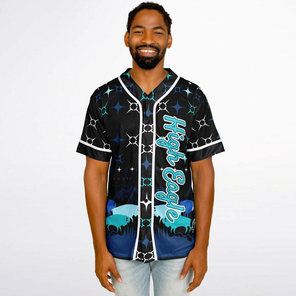 #49 High Eagle Premium Baseball Jersey - AOP