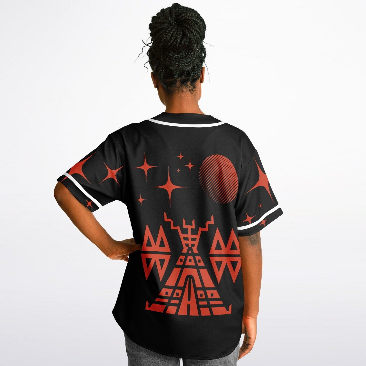 Reversible Baseball Jersey - AOP