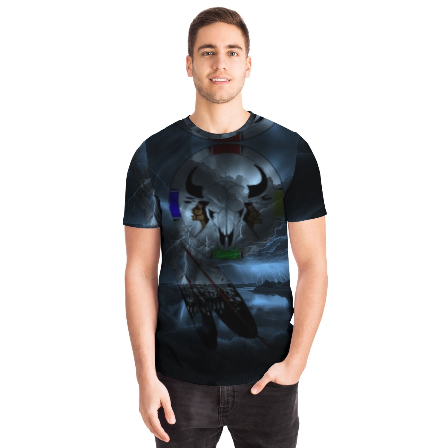 $NiieihiiNookei Arapaho Tribe Logo T-shirt