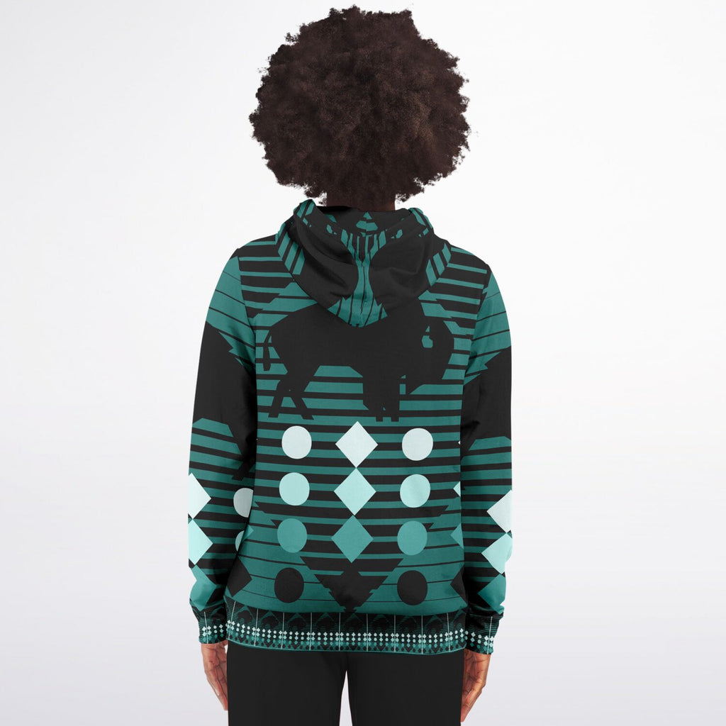 $NiieihiiNookei Fashion Zip-Up Hoodie - AOP