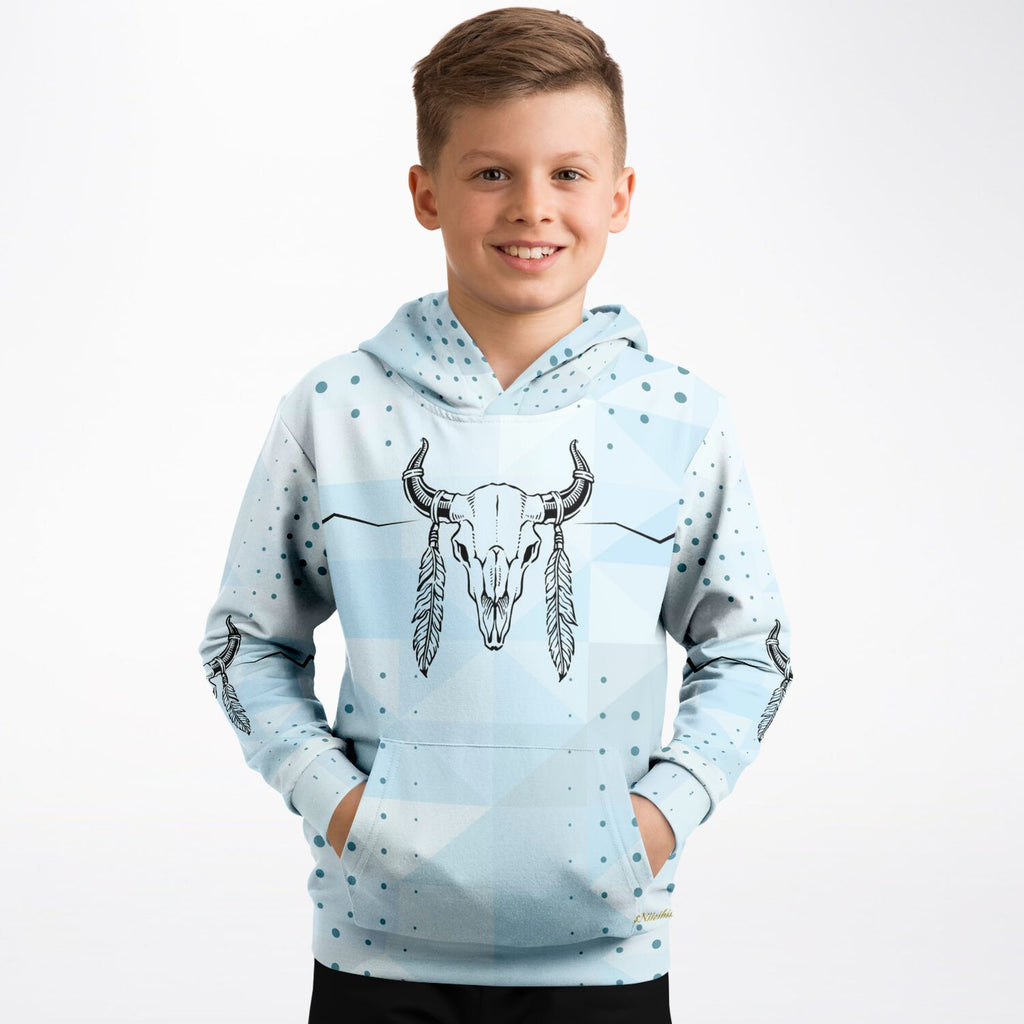 $NiieihiiNookei Fashion Kids Hoodie - AOP