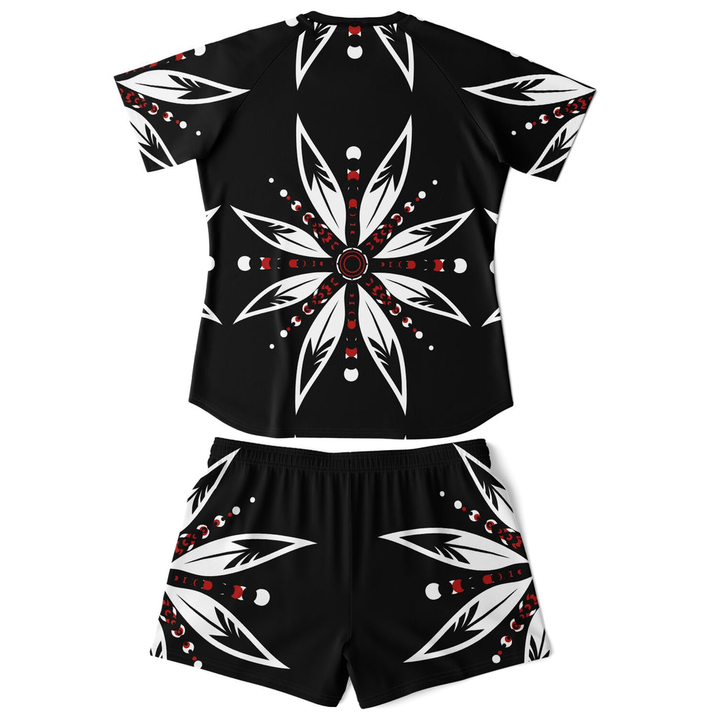$NiieihiiNookei Women's Active Set - AOP