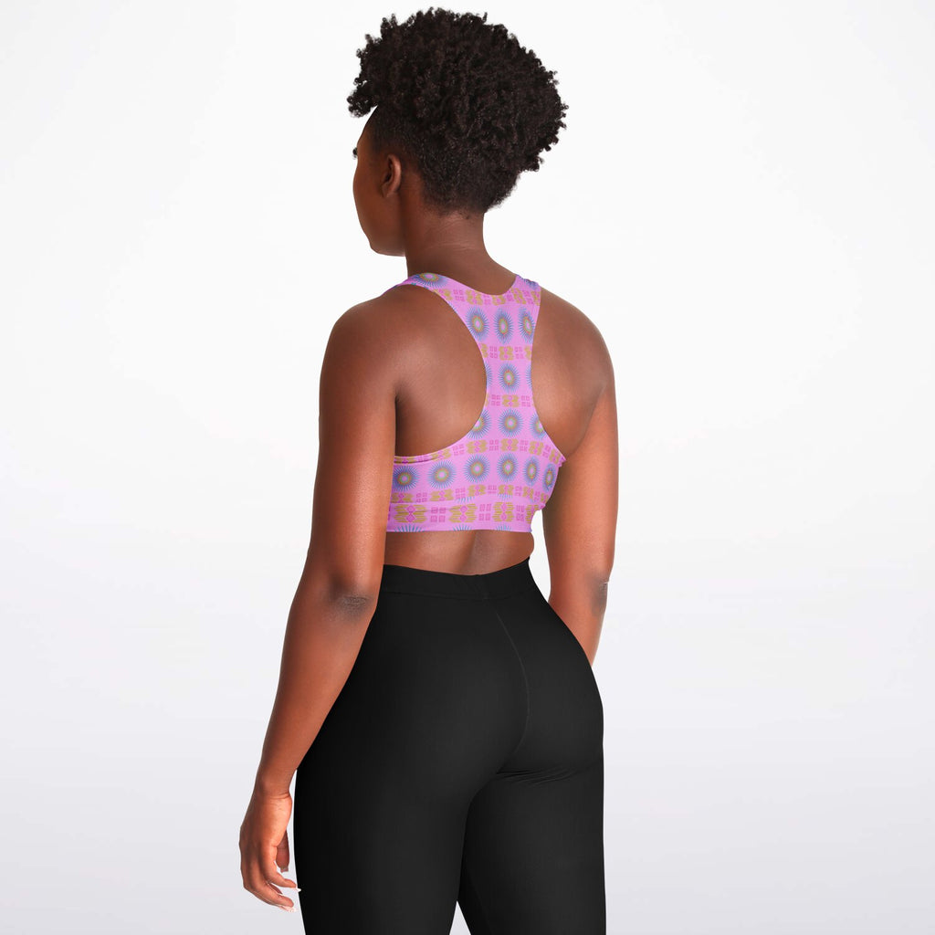 $NiieihiiNookei Padded Sports Bra - AOP