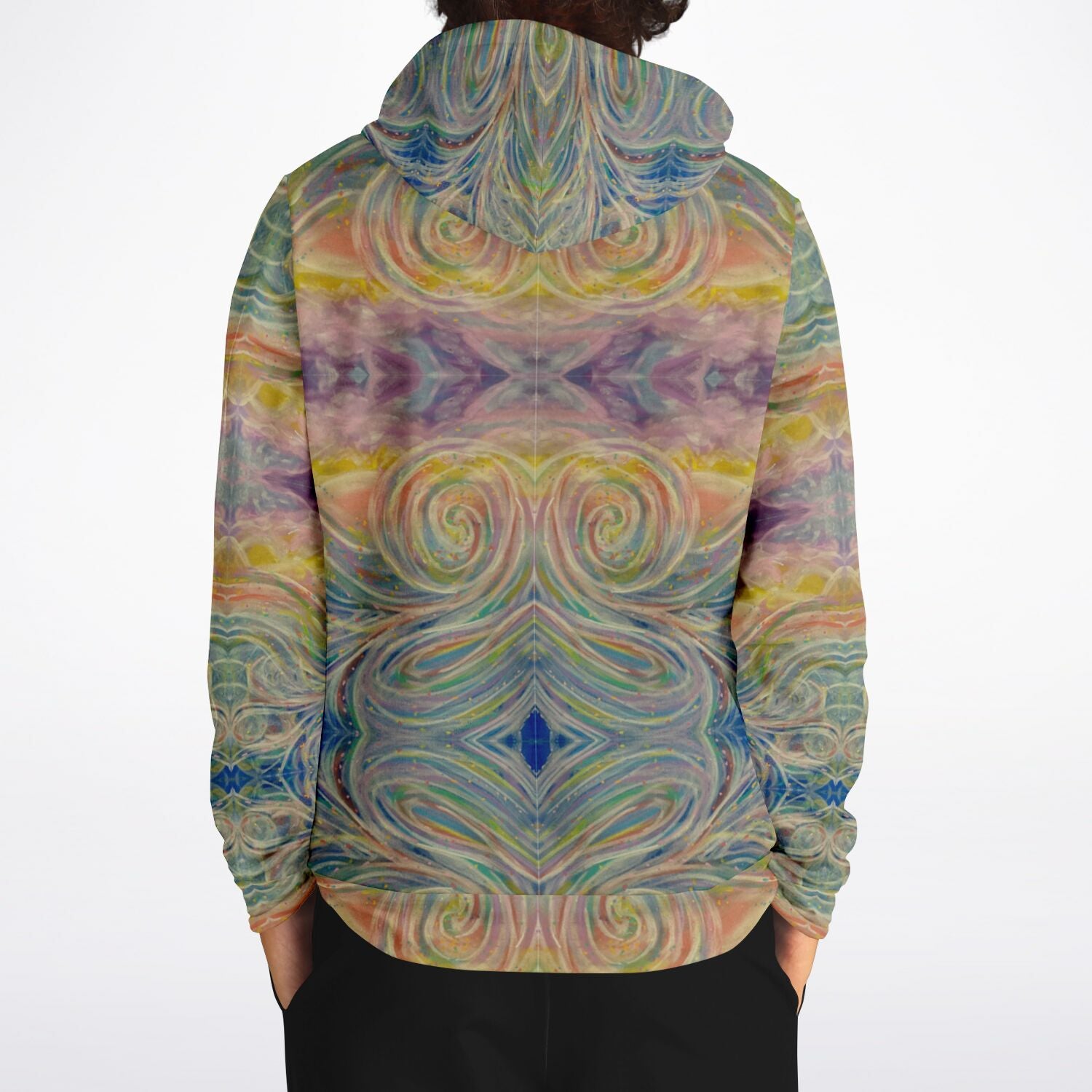 SMW Watercolor Athletic Hoodie - AOP