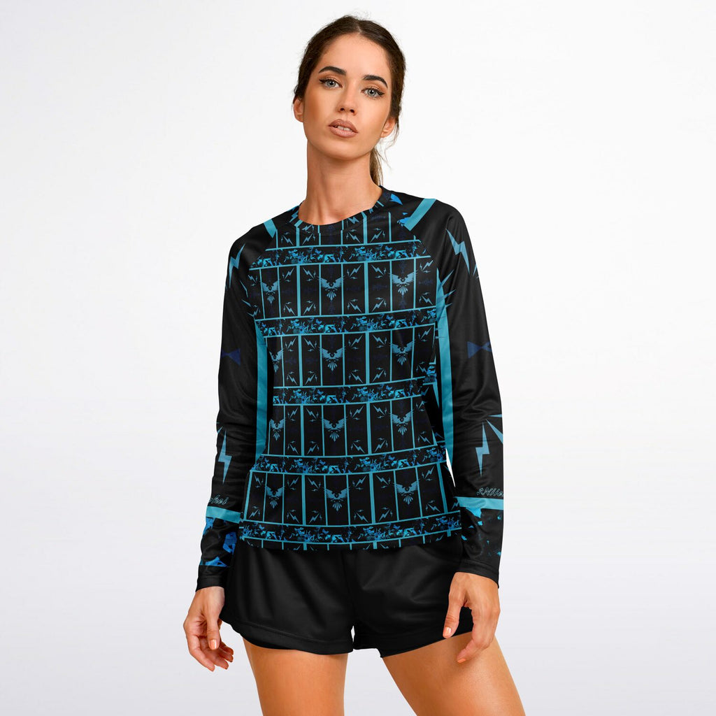 $NiieihiiNookei Women's Long Sleeve Performance Shirt - AOP