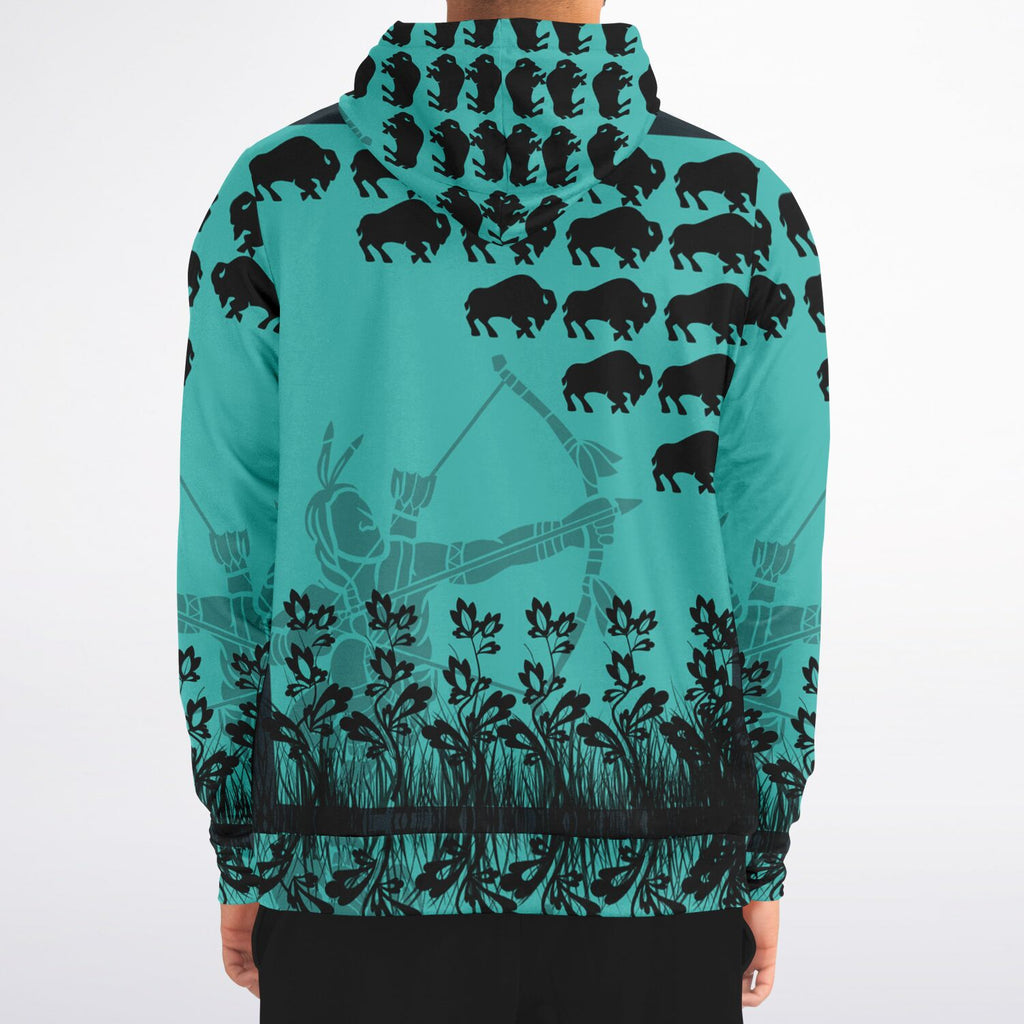 $NiieihiiNookei Fashion Zip-Up Hoodie - AOP