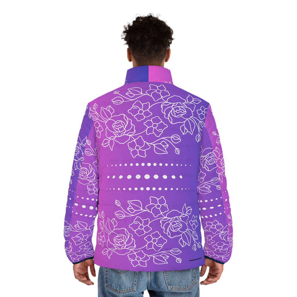 $NiieihiiNookei Floral Puffer Jacket — AOP
