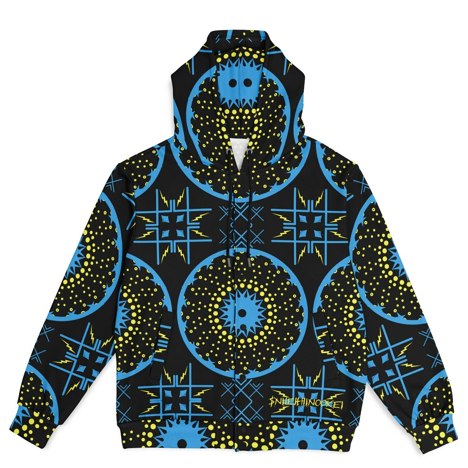 $NiieihiiNookei Hooded Jacket - AOP