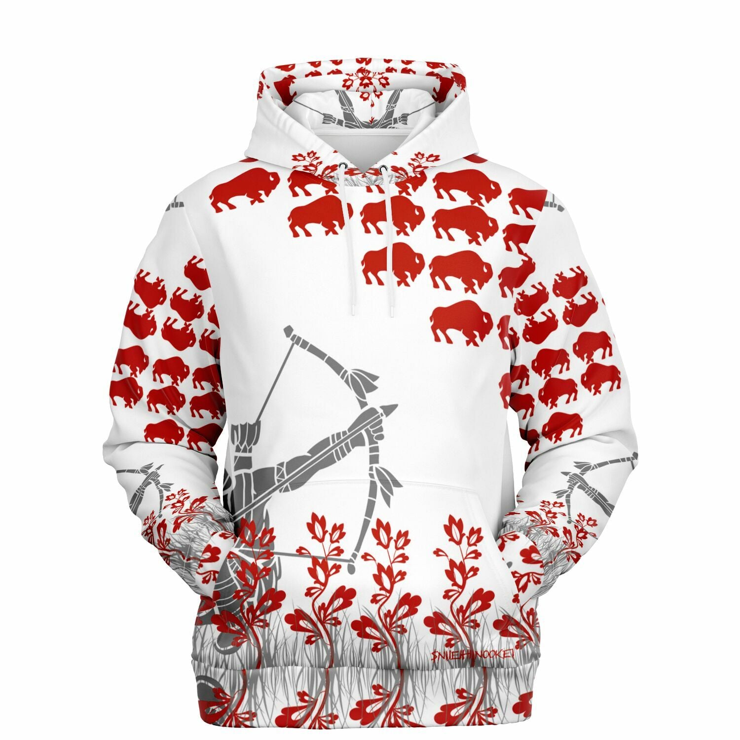 $NiieihiiNookei Athletic Hoodie - AOP
