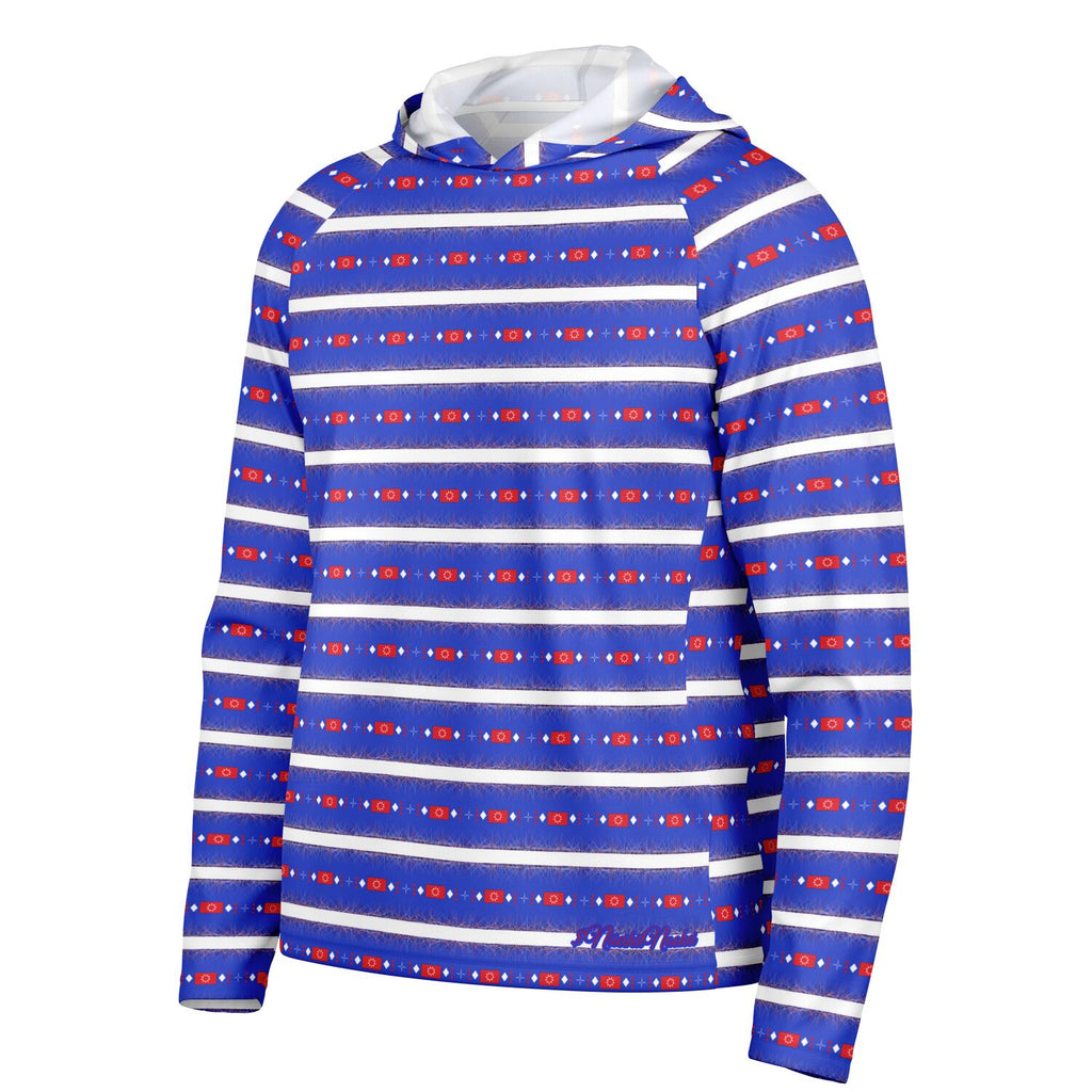 Oglala Sioux Tribe Hooded Performance Shirt - AOP