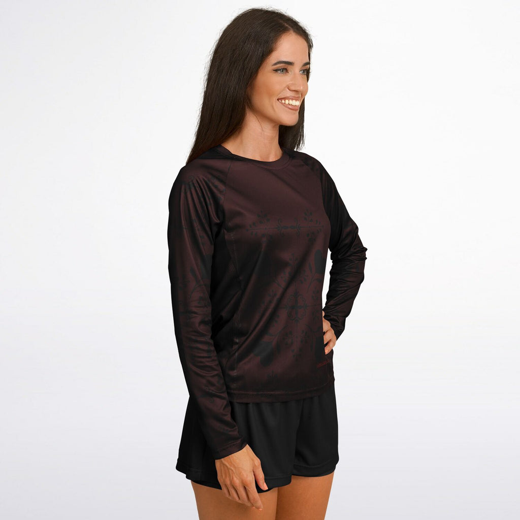 $NiieihiiNookei Women's Long Sleeve Performance Shirt - AOP