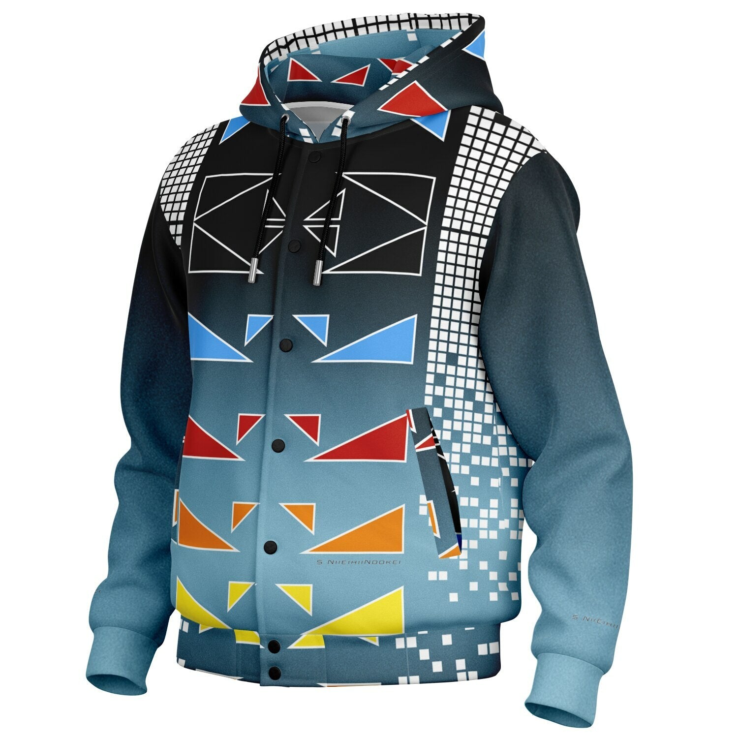 Hooded Jacket - AOP