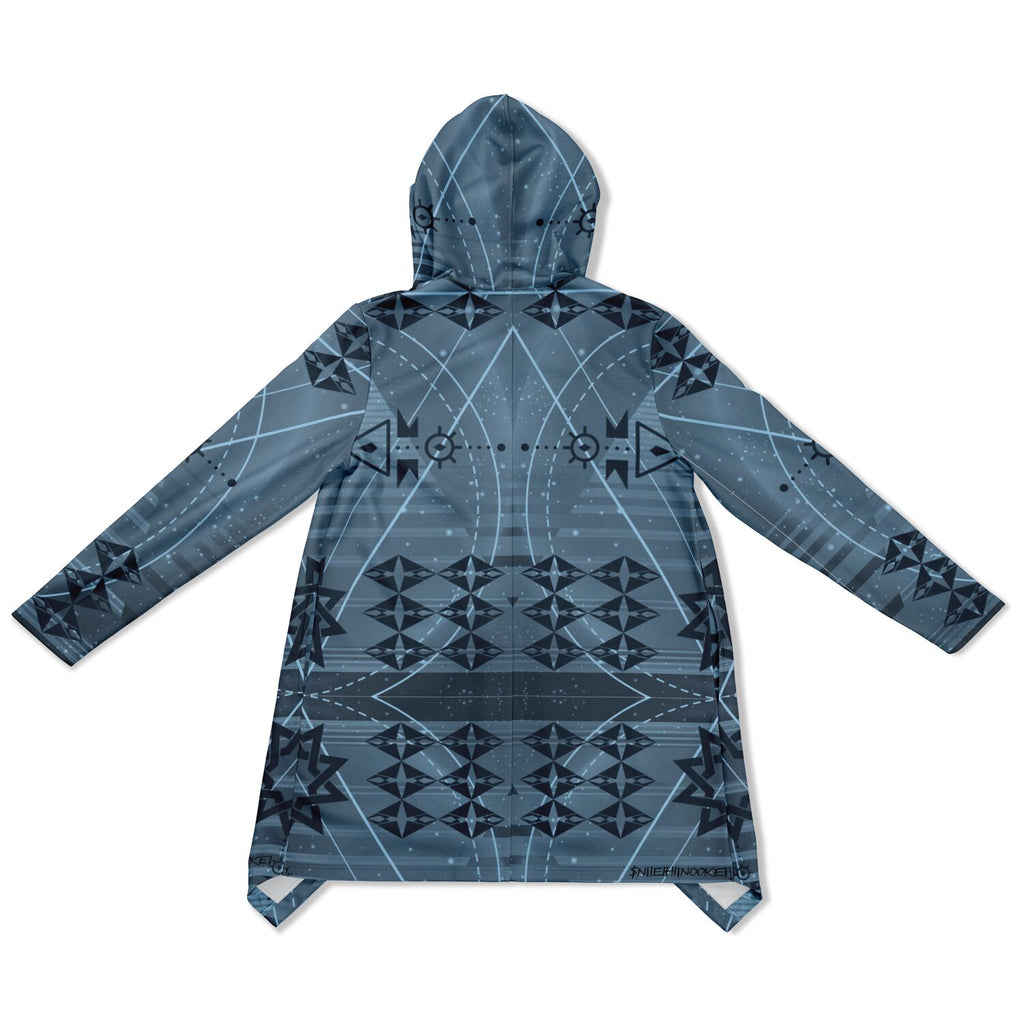 $NiieihiiNookei Fashion Elongated Cloak - AOP