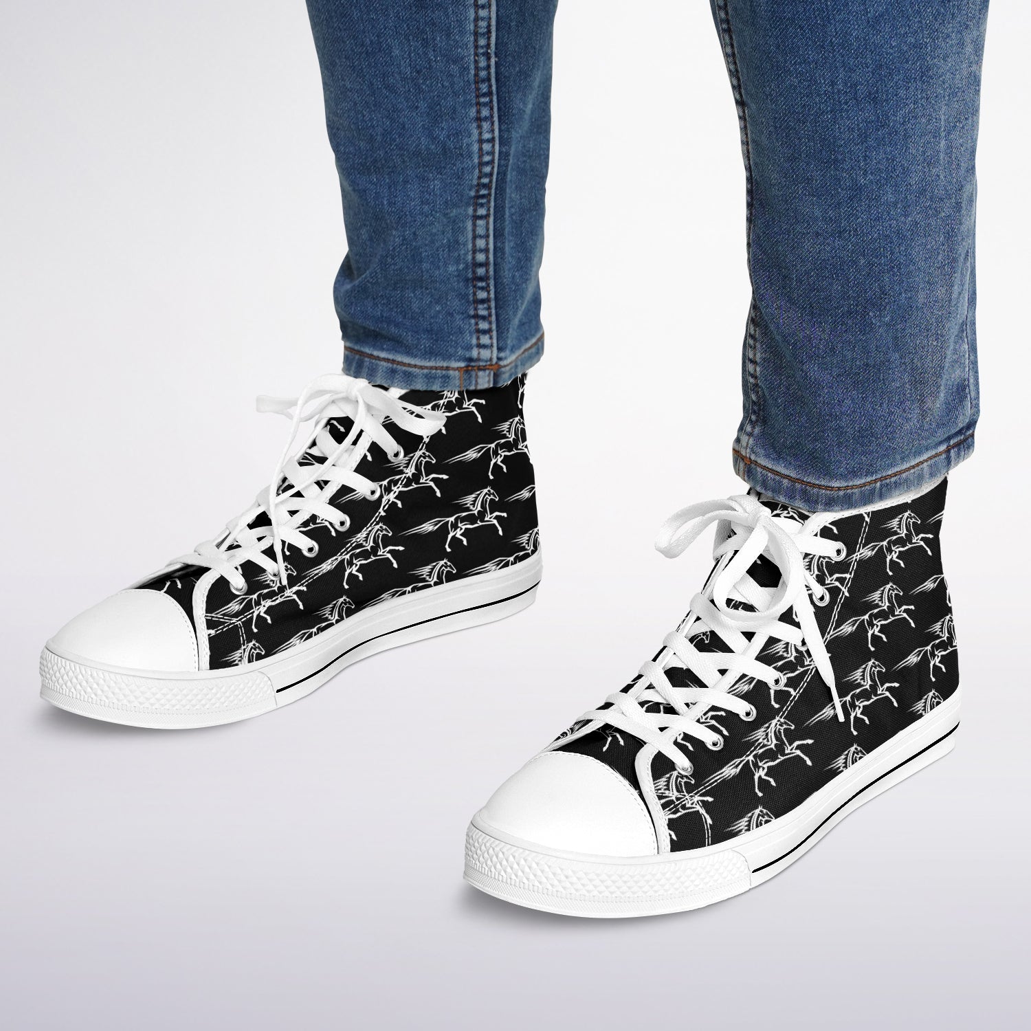 $NiieihiiNookei Urban Peak High Top Shoes - AOP