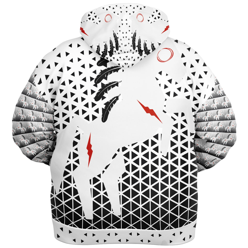 $NiieihiiNookei Plus-size Hoodie - AOP