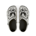 $NiieihiiNookei EVA Foam Clogs — Black Ink Splash Design
