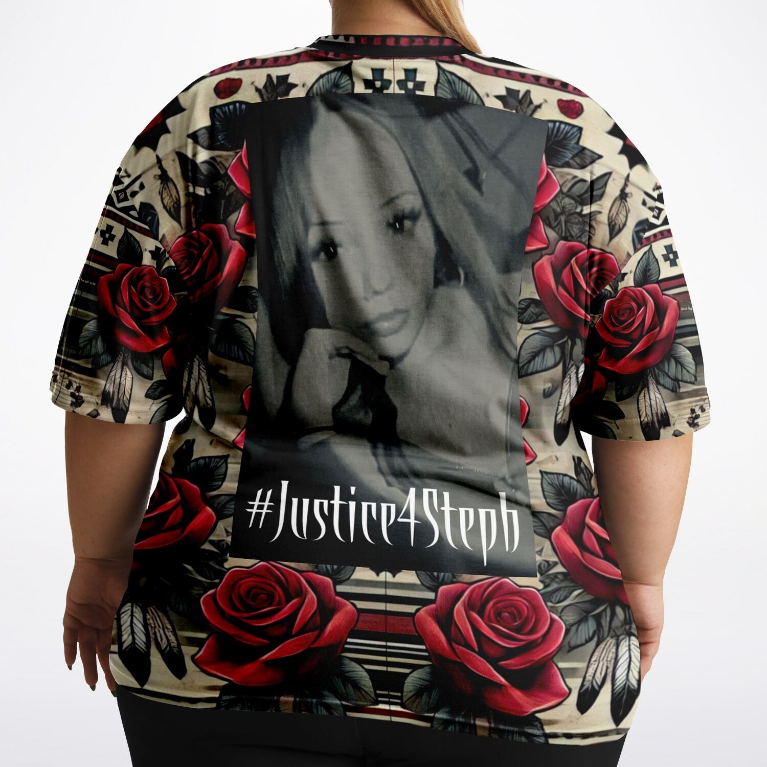 #Justice4Steph Plus-size T-Shirt - AOP